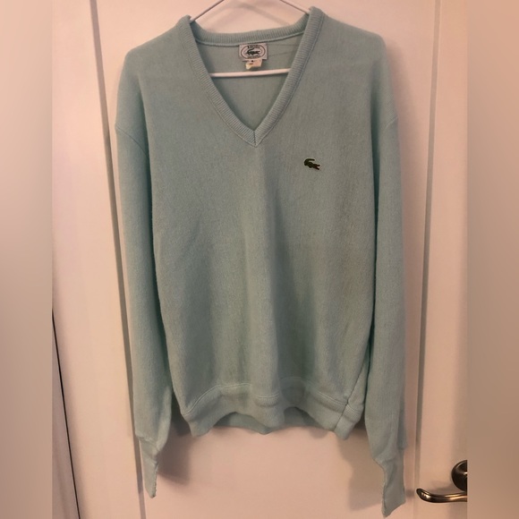Vintage IZOD Lacoste V Neck Sweater - Picture 4 of 7